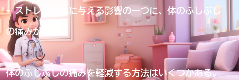 体のふしぶしの痛みを軽減する方法の要点まとめ