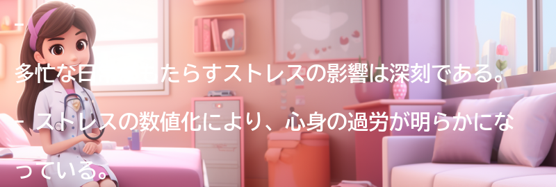 多忙な日常がもたらすストレスの影響の要点まとめ