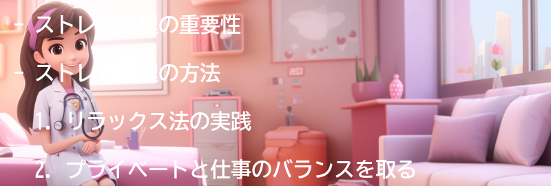 効果的なストレス管理の方法の要点まとめ