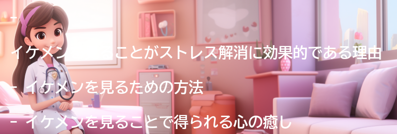 イケメンを見るための方法の要点まとめ
