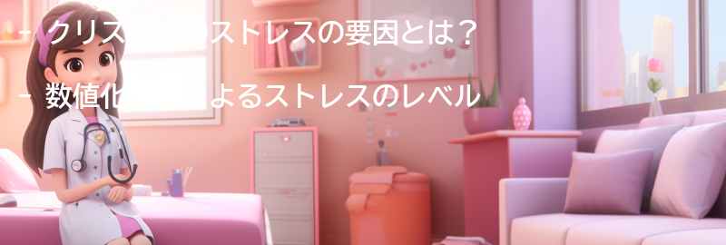 クリスマスのストレスの要因と数値化結果の要点まとめ