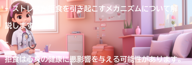 ストレスによる「拒食」とは？の要点まとめ