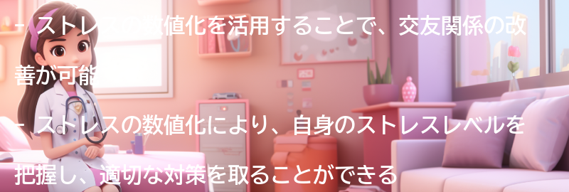 ストレスの数値化を活用した交友関係の改善方法の要点まとめ