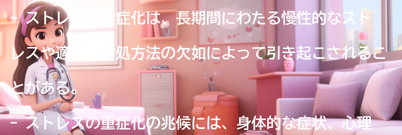 ストレスの重症化の兆候とは？の要点まとめ