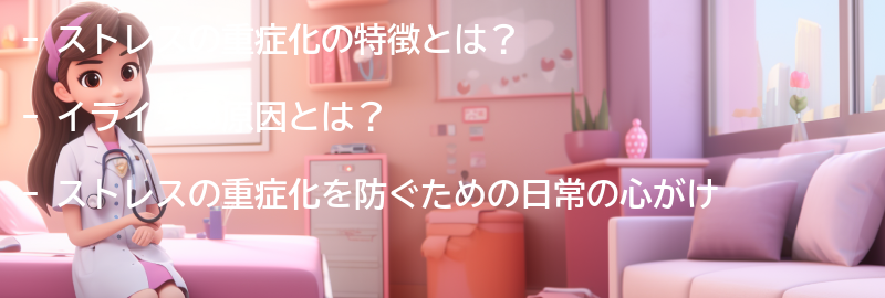 ストレスの重症化を防ぐための日常の心がけの要点まとめ