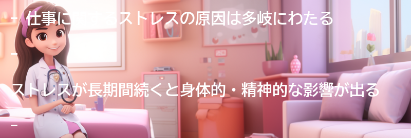 仕事に関するストレスの原因と影響の要点まとめ