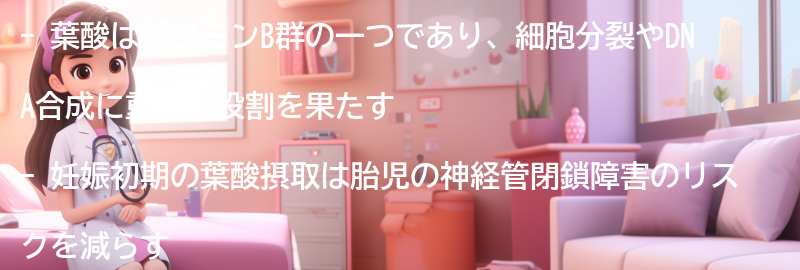 葉酸とは何か？の要点まとめ