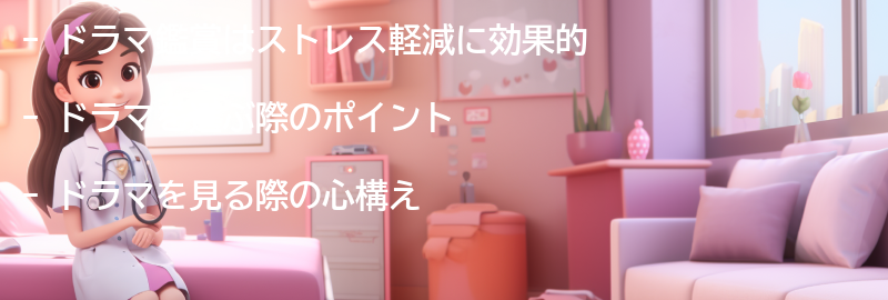 ドラマ鑑賞のポイントの要点まとめ