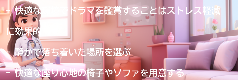 ドラマ鑑賞のための環境づくりの要点まとめ