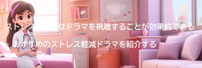 おすすめのストレス軽減ドラマの要点まとめ