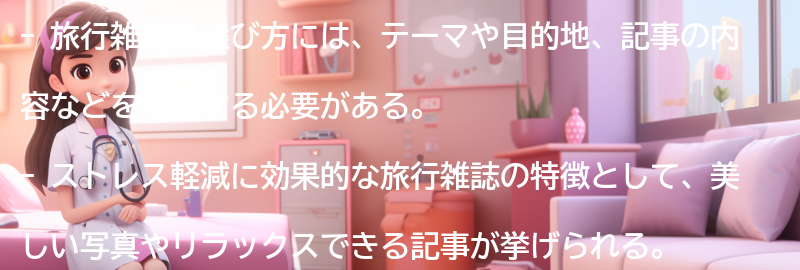 旅行雑誌の選び方とおすすめの雑誌の要点まとめ