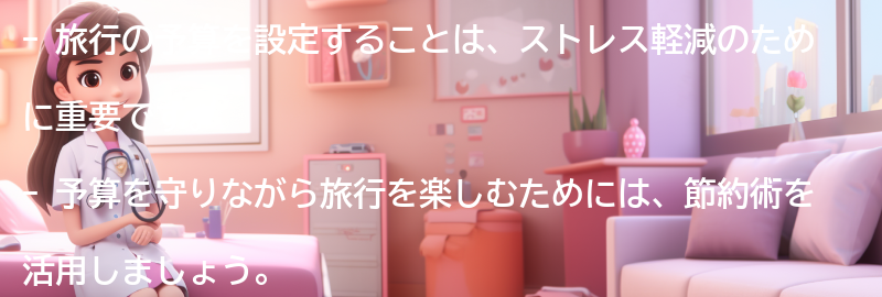 予算の設定と節約術の要点まとめ