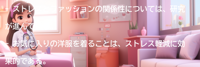 ストレスとファッションの関係性の要点まとめ