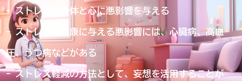 ストレスの影響と健康への悪影響の要点まとめ
