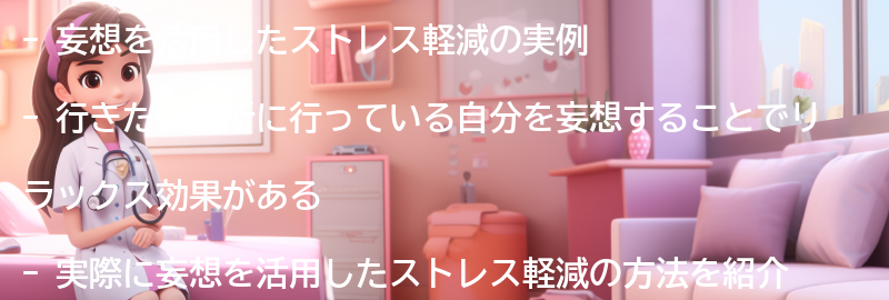 妄想を活用したストレス軽減の実例の要点まとめ