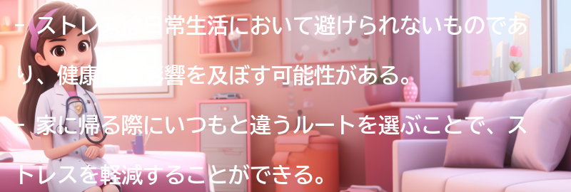 ストレスの影響と健康への影響の要点まとめ